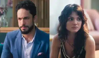 Luigi e Petra em Terra e Paixão. (Foto: reprodução, Globo)
