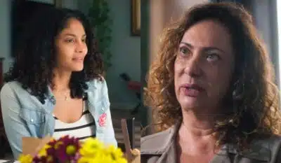 Aline e Agatha em Terra e Paixão. (Foto: reprodução)