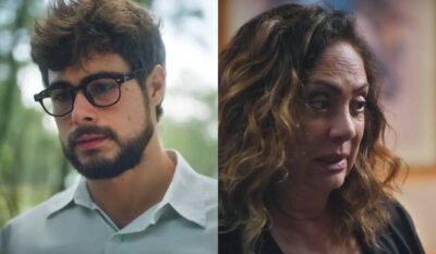 Imagem do post Terra e Paixão: Agatha deixa Hélio em choque ao confessar que matou seu ex e envenenou Antônio