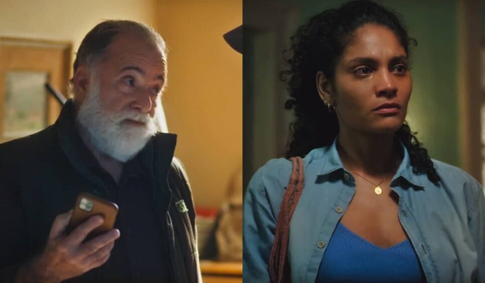 Antônio e Aline em Terra e Paixão. (Foto: reprodução)