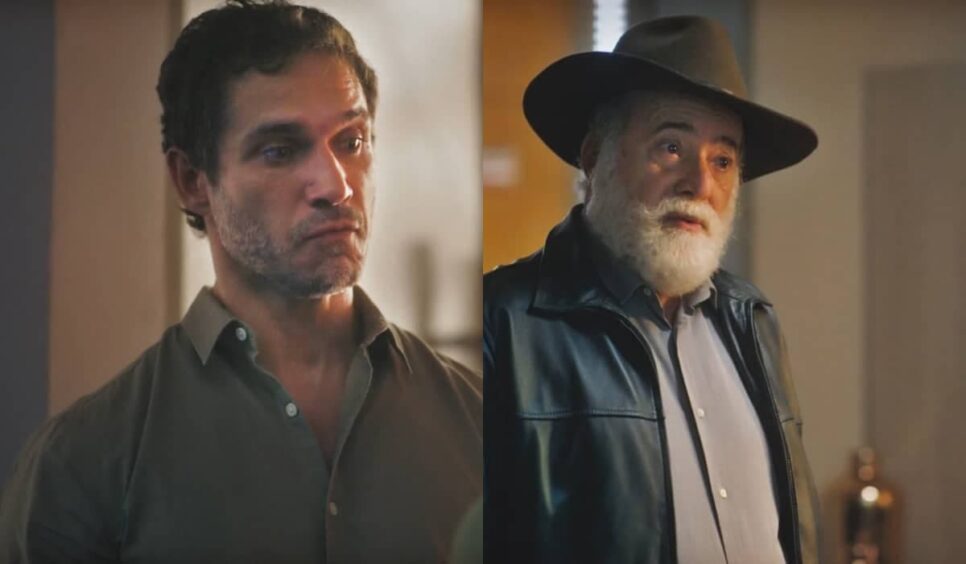 Vinícius e Antônio em Terra e Paixão. (Foto: reprodução)
