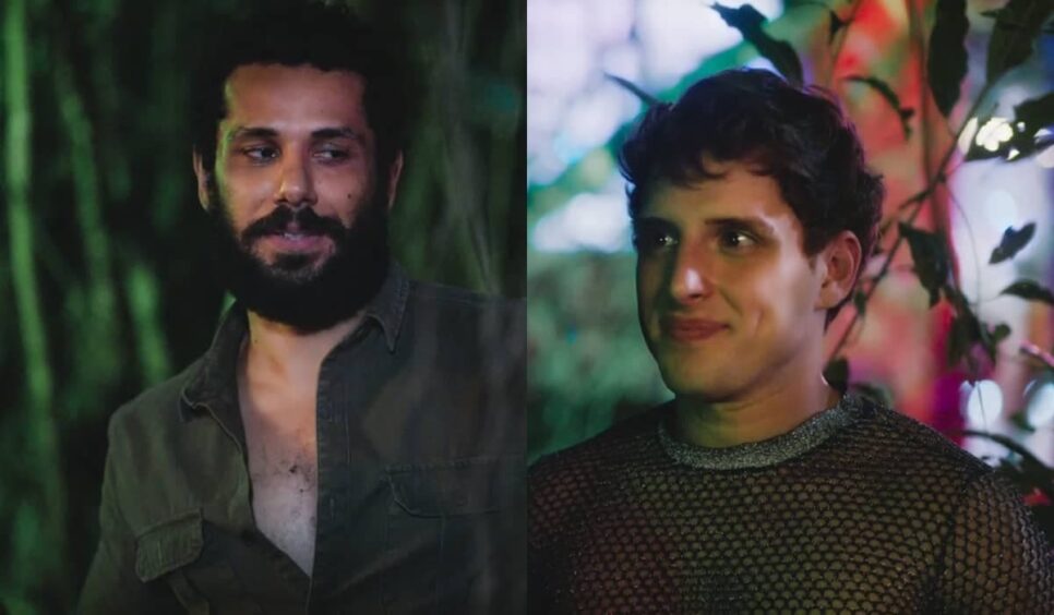 Ramiro e Kelvin em Terra e Paixão. (Foto: reprodução, Globo)