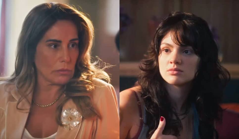 Irene e Petra em Terra e Paixão. (Foto: reprodução)