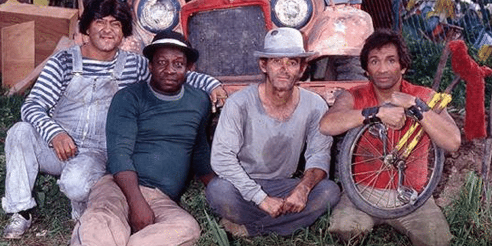Elenco de "Os Trapalhões" (Foto: Reprodução, Globo)