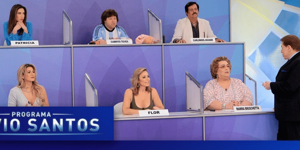 Elenco do jogo dos pontinhos do SBT (Foto: Reprodução, SBT)