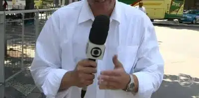 Jornalista da Globo foi demitido durante materia (Foto: reprodução, Globo)