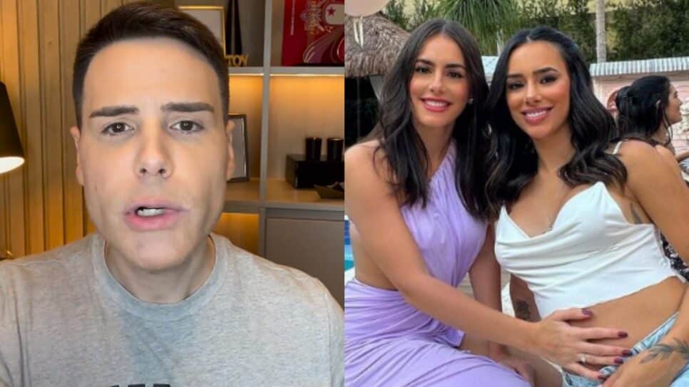 Luiz Bacci é massacrado por irmã de Bruna Biancardi (Foto: Reprodução, Instagram)