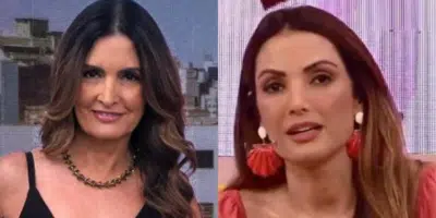 Patrícia Poeta e Fátima Bernardes (Foto: Reprodução, Globo)