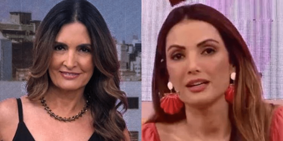 Patrícia Poeta e Fátima Bernardes (Foto: Reprodução, Globo)