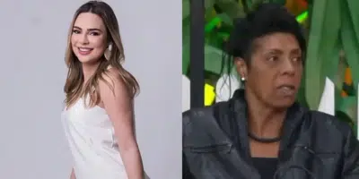 Rachel Sheherazade e Márcia Fu em A Fazenda 15 (Foto: Reprodução, Record)