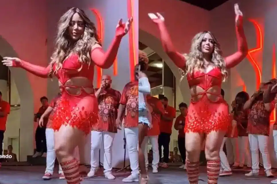 Rafaella, irmã de Neymar, é criticada após ensaio da Salgueiro (Foto: Reprodução, Instagram)