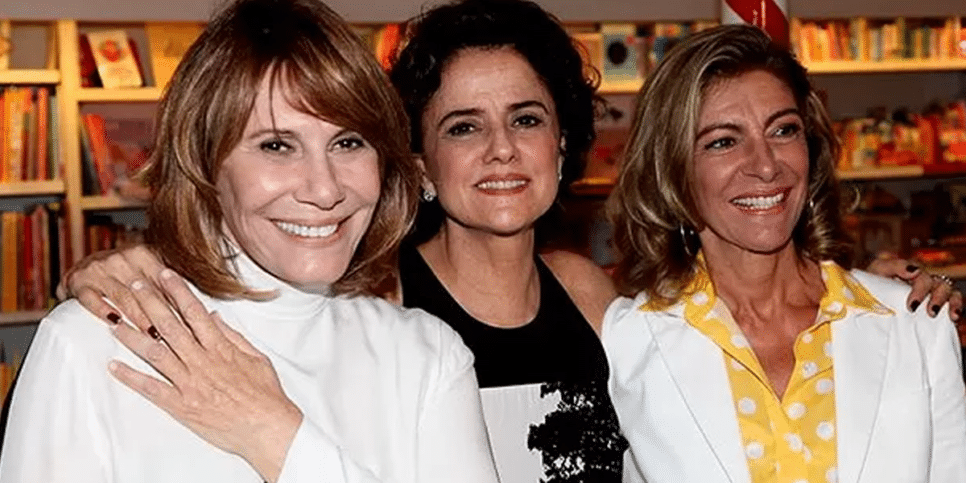 Renata Sorrah, Marieta Severo e Marília Pêra (Foto: Reprodução, Claudio Andrade)