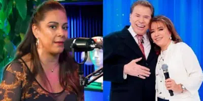 Silvia Abravanel, Silvio Santos e Iris Abravanel (Foto: Reprodução , Instagram, SBT)