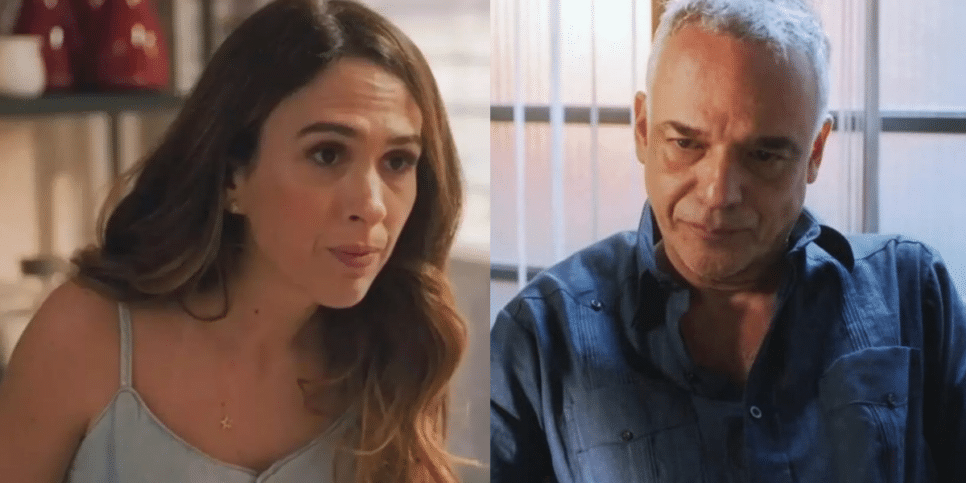 Andrade e Anely em Terra e Paixão (Foto: Reprodução, Globo)