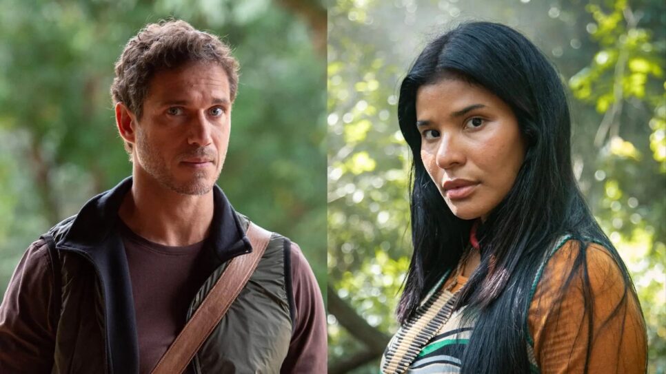 Vinícius e Iraê em Terra e Paixão. (Foto: reprodução)