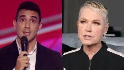 André Marques conta sobre sua abordagem romântica com Xuxa (Fotos: Reprodução/Globo)
