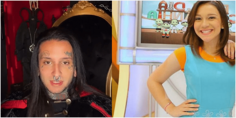 Influencer satanista aponta visual luciferiano em Priscilla Alcantara (Foto: Reprodução, Montagem, Fatos da TV)