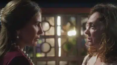 Irene e Agatha em Terra e Paixão. (Foto: reprodução)
