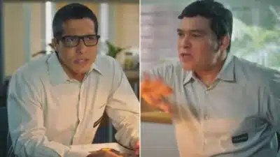 Enzo e Tadeu em Terra e Paixão. (Foto: reprodução)