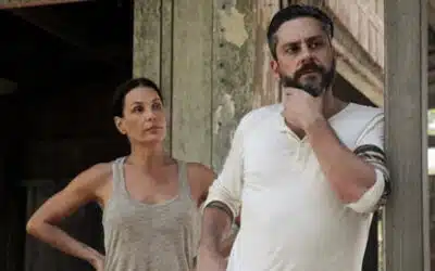 Cena da novela Além do Horizonte na Globo. (Foto: reprodução, Globo)