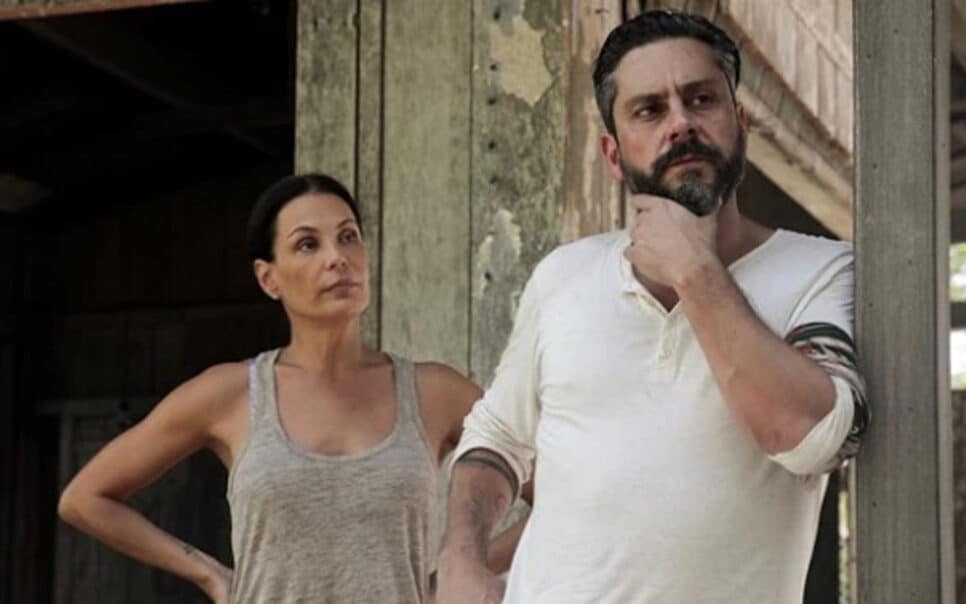 Cena da novela Além do Horizonte na Globo. (Foto: reprodução, Globo)