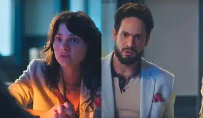 Petra e Luigi em Terra e Paixão. (Foto: reprodução, Globo)