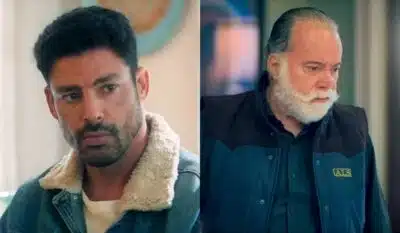 Caio e Antônio em Terra e Paixão. (Foto: reprodução, Globo)