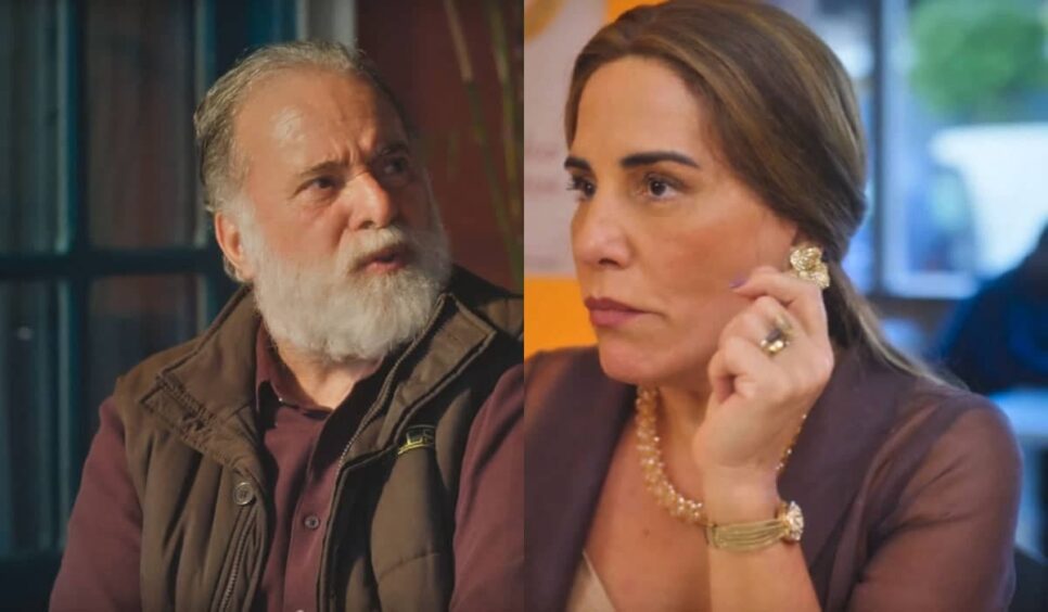 Antônio e Irene em Terra e Paixão. (Foto: reprodução, Globo)