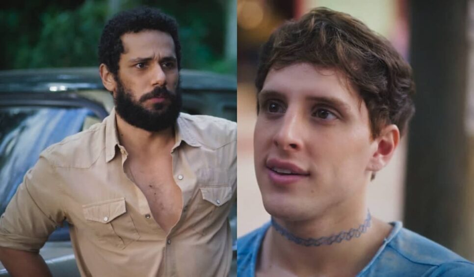 Ramiro e Kelvin em Terra e Paixão. (Foto: reprodução, Globo)