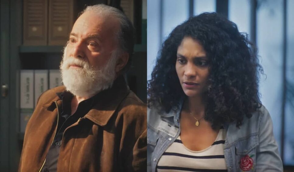 Antônio e Aline em Terra e Paixão. (Foto: reprodução, Globo)