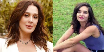 Claudia Raia e Daniella Perez(Foto: Reprodução, Globo)