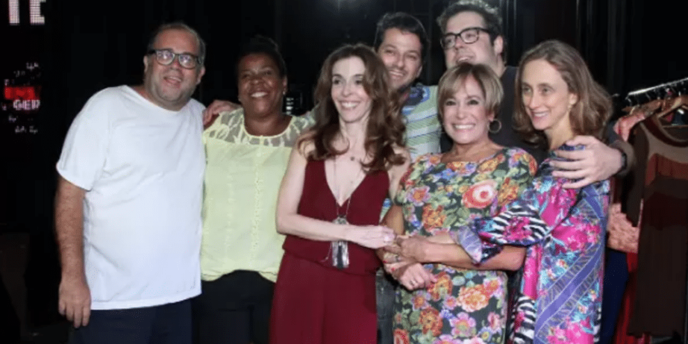 Susana Vieira e elenco (Foto: Reprodução, Thyago Andrade, Photo Rio News)