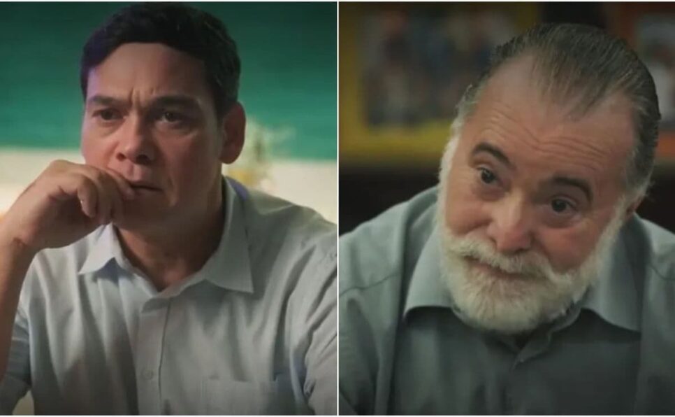 Tadeu e Antônio em Terra e Paixão. (Foto: reprodução, Globo)