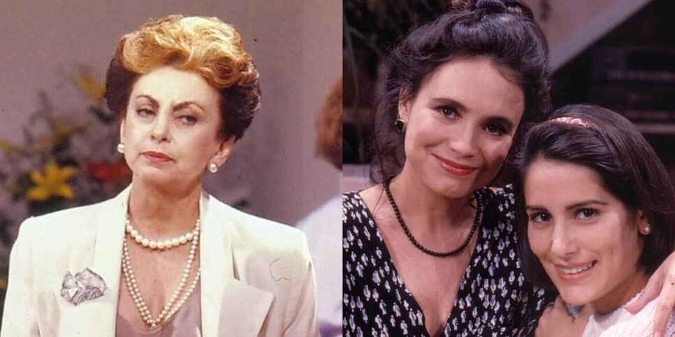 Raquel, Odete e Maria de Fátima, personagens da novela Vale Tudo (Foto: Reprodução - Globo)