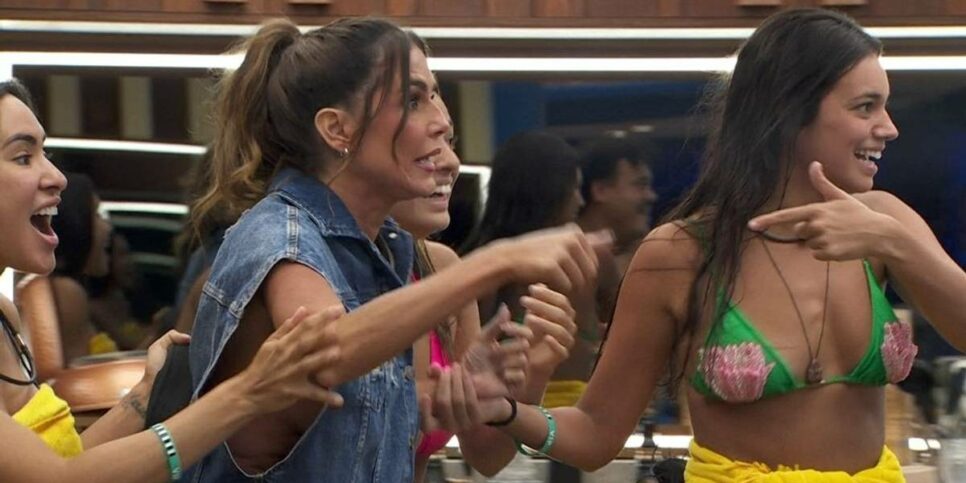 Deborah Secco entra no BBB24 (Foto: Reprodução/Globo)