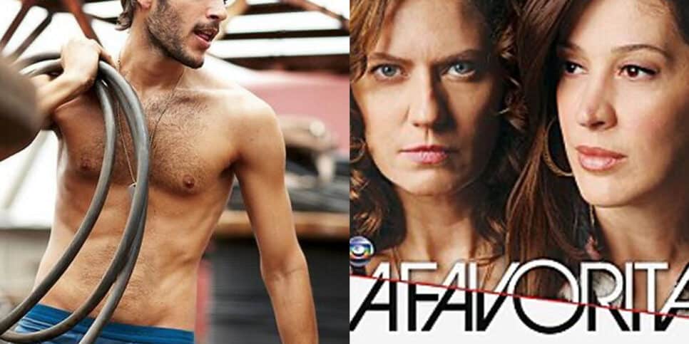 Ator e A Favorita (Foto: Reprodução - Globo)