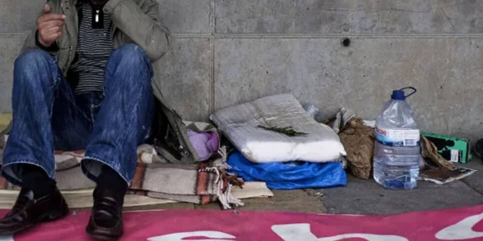 Ator virou morador de rua (Foto: Reprodução - Jacobin)