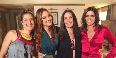 Atrizes de Haja Coração, novela da Globo (Foto: Reprodução - Globo)