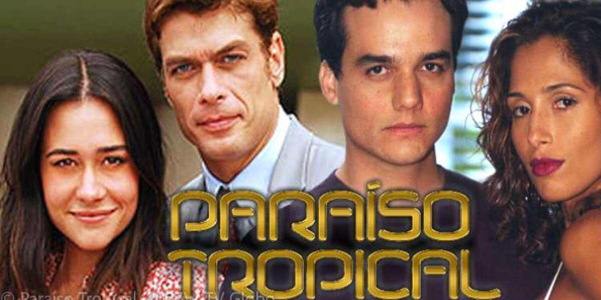 Elenco da novela Paraíso Tropical (Foto: Reprodução - Globo)