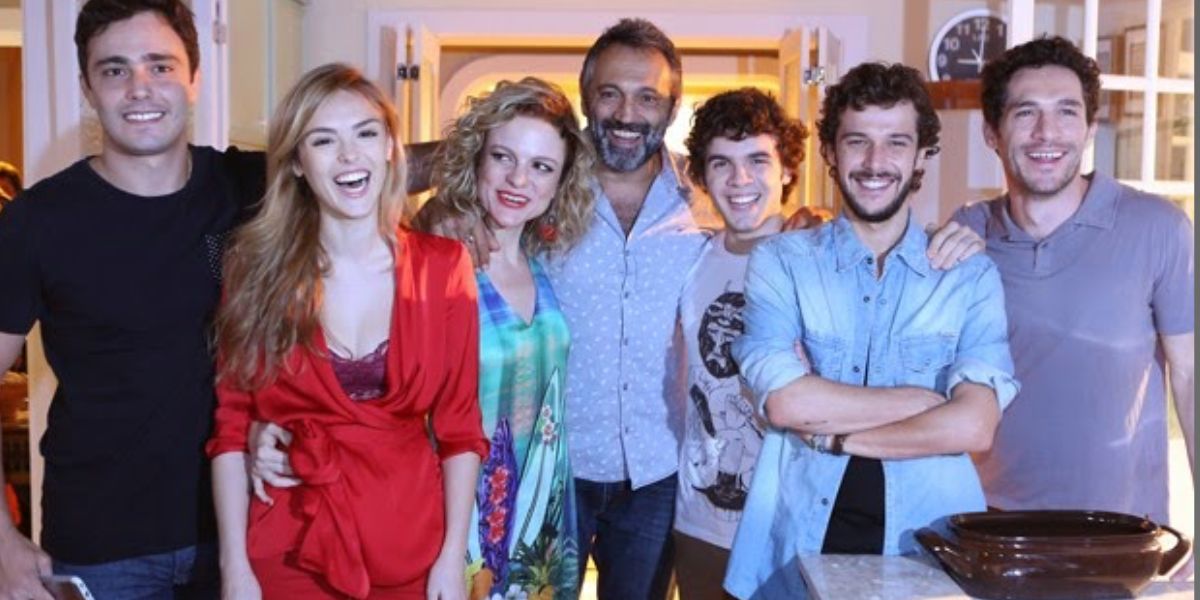 Elenco da novela Sete Vidas (Foto: Reprodução - Globo)