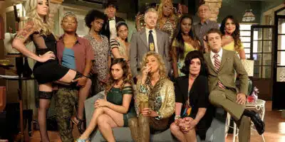 Elenco de Pé na Cova (Foto: Reprodução - Globo)