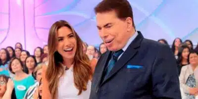 Patrícia Abravanel e Silvio Santos (Foto: Reprodução - SBT)