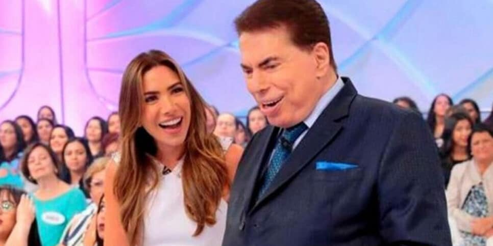 Patrícia Abravanel e Silvio Santos (Foto: Reprodução - SBT)