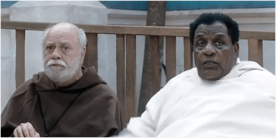 Tonico Pereira e Tony Tornado em cena de Amor Perfeito (Foto: reprodução/Globo)
