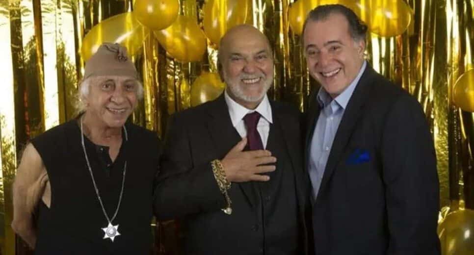 Flávio Migliaccio (à esq.). (Foto: reprodução/TV Globo)