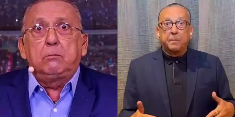 Galvão Bueno sofreu infarto às vésperas de transmissão. (Foto: reprodução/Montagem/Fatos da TV)