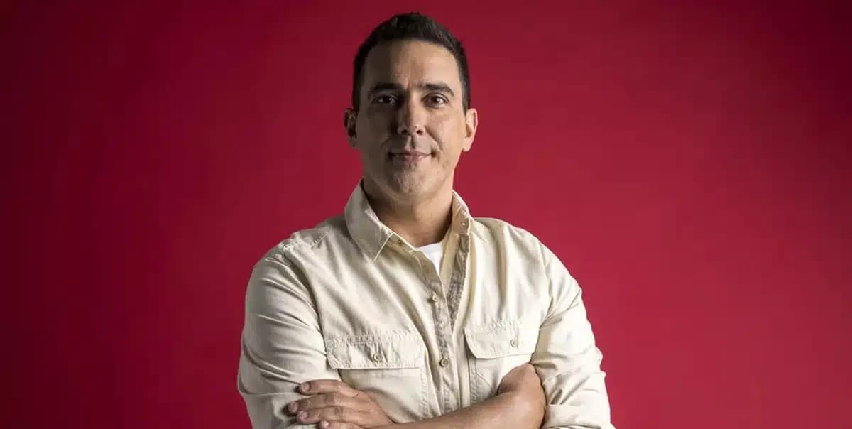 O apresentador André Marques (Foto: TV Globo)