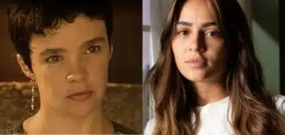 Sandra na primeira e segunda versão de Renascer. (Foto: reprodução/Montagem)