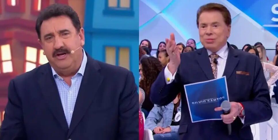 Ratinho falou sobre sua relação com Silvio Santos. (Foto: reprodução/internet)