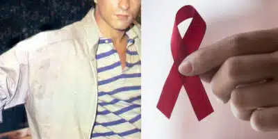 Ator escondeu que tinha AIDS (Foto: Reprodução, Montagem - TV Foco)